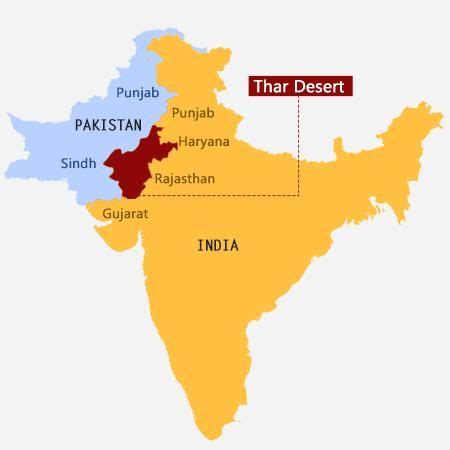 Thar Desert Facts & Information - Indian Desert Map | Travel Guide