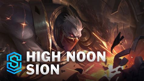 LoL skin High Noon Sion / League of Legends Skins & Chromas / video Sion