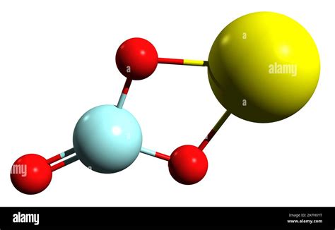 3D image of Calcium silicate skeletal formula - molecular chemical structure of anticaking agent ...