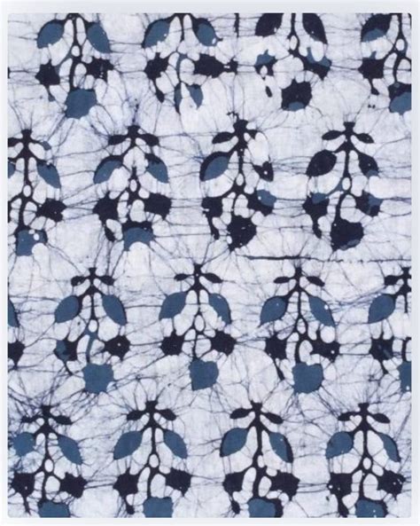 Batik Printed Fabric, Blue and White at Rs 75/meter in Erode | ID ...