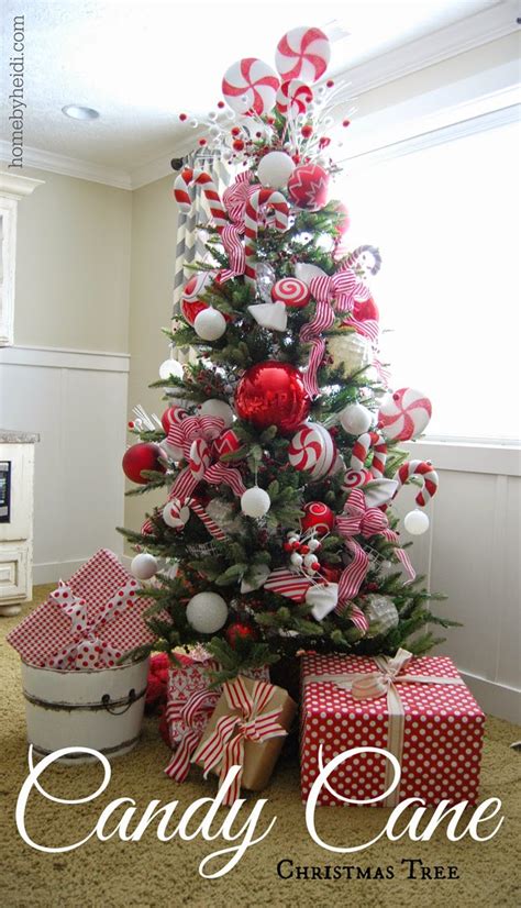 Candy Cane Christmas Tree - Home By Heidi