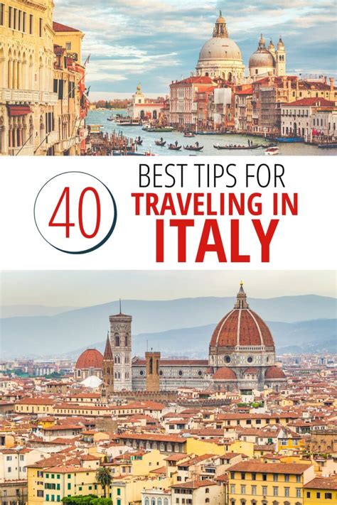 40 Tips for Traveling in Italy