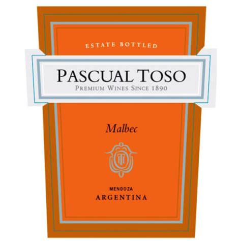 Pascual Toso Estate Malbec 2016 | Wine.com