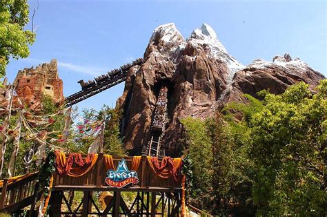 The Thrill of Expedition Everest - Disney World Coaster