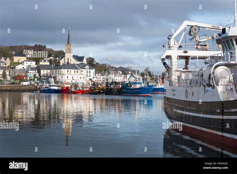 Killybegs fishing port harbour, County Donegal, Ireland Stock Photo ...