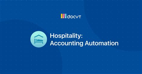Hospitality Accounting - Hotel Accounting Automation Software