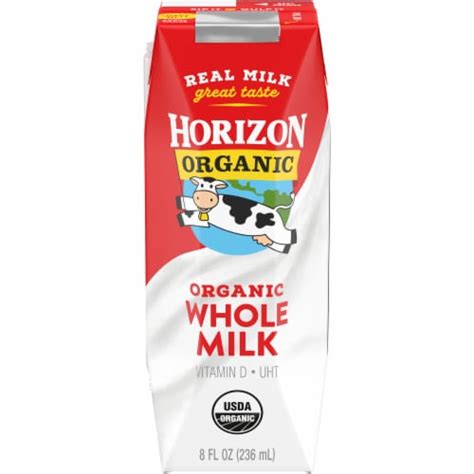 Horizon Organic Shelf-Stable Whole Milk Box, 8 fl oz - Fry’s Food Stores