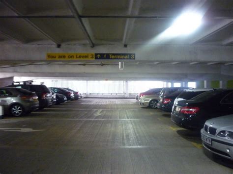 The short stay car park at T3 Manchester... © Ian S :: Geograph Britain and Ireland