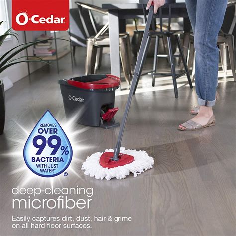 O Cedar EasyWring Spin Mop & Bucket System - Walmart.com - Walmart.com