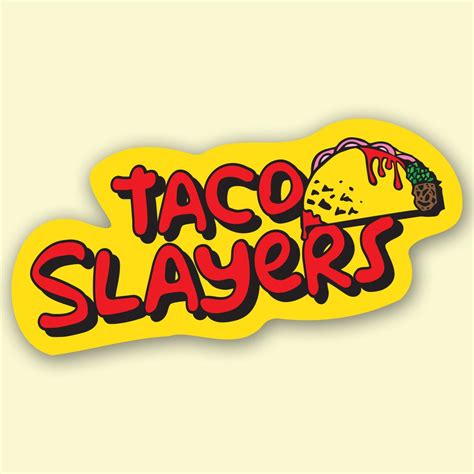 Taco Stickers Homer Style Taco Gifts Taco Lovers Nerdy Gifts Foodie ...