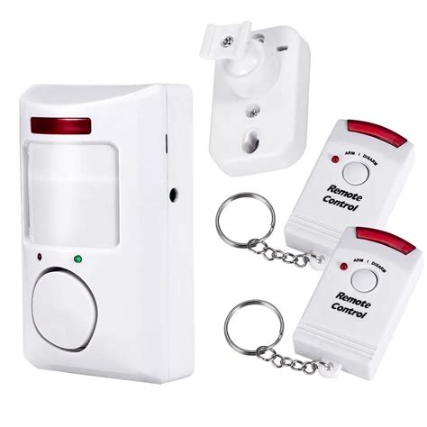 Infrared Anti theft Motion Detector Security Portable 105dB PIR Motion Detector Home Security ...