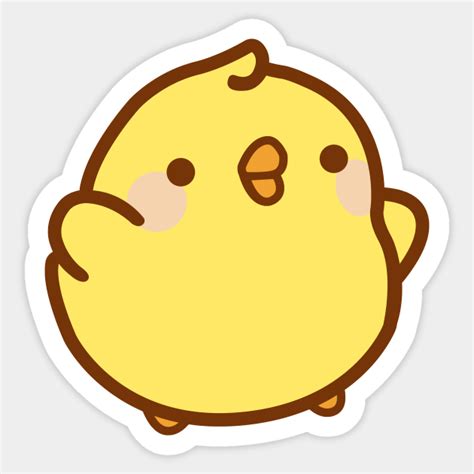 Piu Piu - Molang - Molang - Sticker | TeePublic