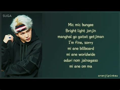 How To Rap: BTS - Mic Drop Suga part [With Simplified Easy Lyrics ...