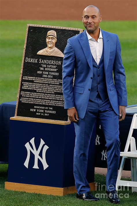 Derek Jeter Ceremony Photograph by Rich Schultz - Fine Art America