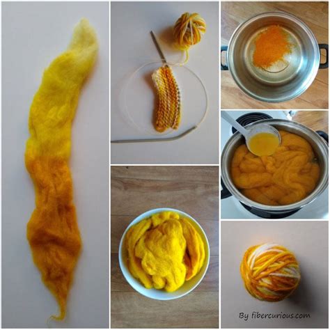 Dyeing wool with turmeric: a step by step guide • Fibercurious