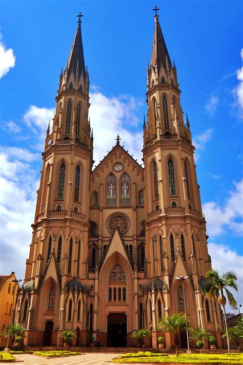 Santa Cruz do Sul | Catedral, Arquitetura neogótica, Igreja