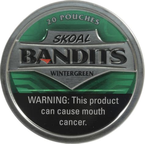 Skoal Bandits Wintergreen Chewing Tobacco Pouches, 1 ct - Kroger