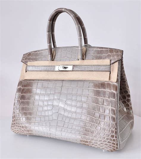 Hermes Himalayan Crocodile Birkin Bag | semashow.com