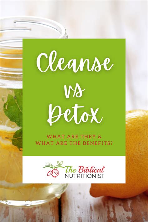 Cleanse vs detox what are they and what are the benefits – Artofit