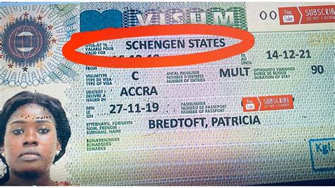 How to Read your SCHENGEN VISA STICKER #Schengen States #Schengenvisastamp - YouTube