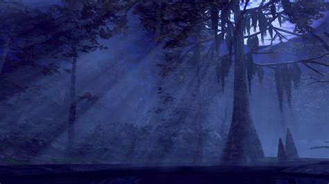 swamp at night by keskisan on DeviantArt