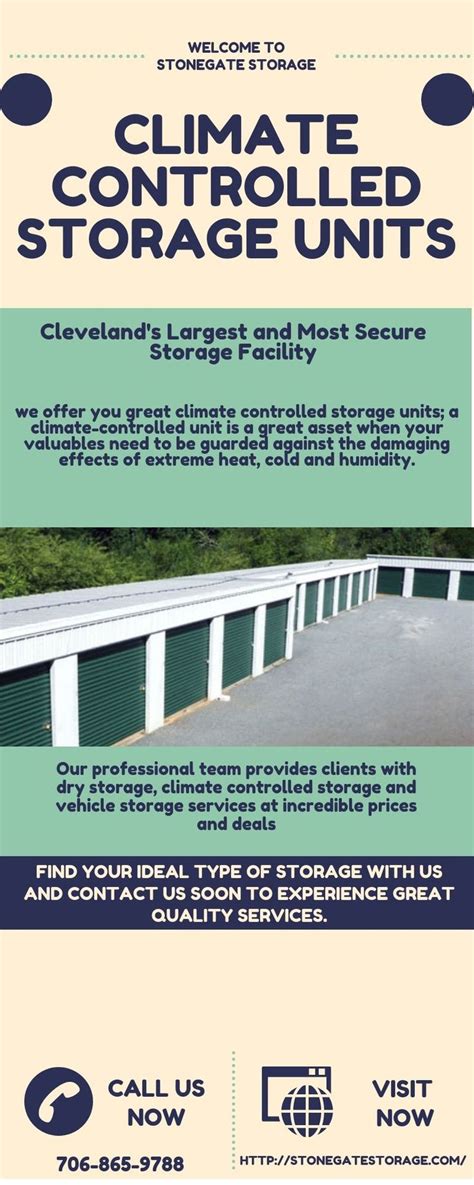 Climate Controlled Storage Units | Climate controlled storage units, Storage unit, Storage house