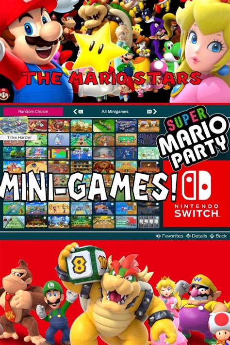 SUPER MARIO PARTY Switch Mini Games #3 | Super mario party, Mario party ...