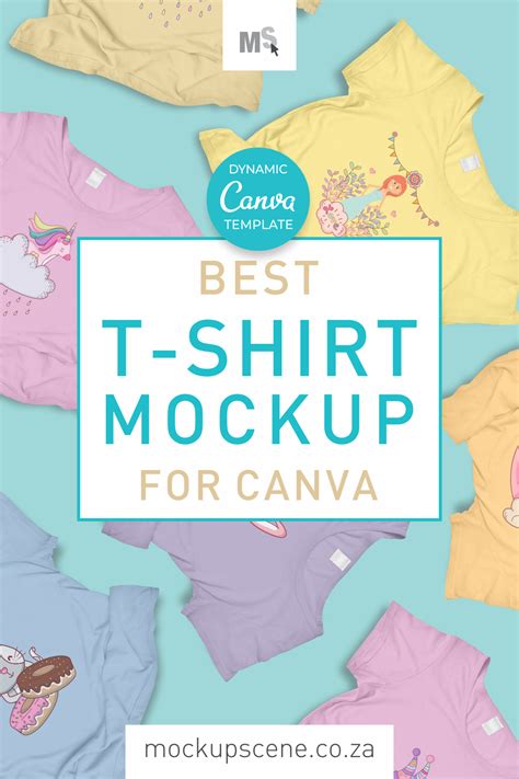 Best T-shirt Mockup for Canva | Shirt mockup, Cool t shirts, T shirt