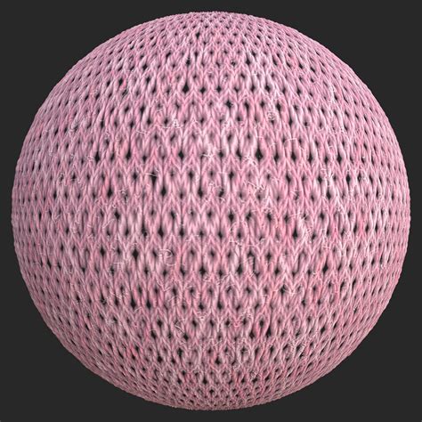 ArtStation - Wool and Yarn Knitting (FREE PBR Texture)