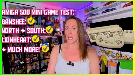 Amiga 500 Mini: Testing NEW Games that you suggested - YouTube