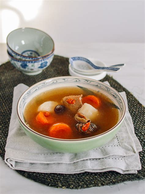 Cantonese Pork Soup with Carrots & Chinese Yam | Recipe | Pork soup, Chinese soup recipes, Apple ...