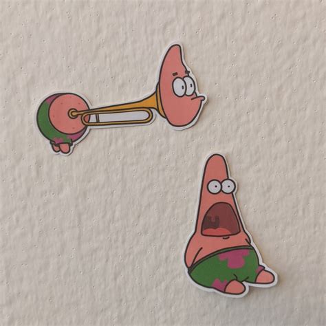 Patrick Meme Stickers | Etsy