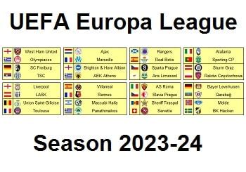 UEFA Europa League Tables, Results and Statistics 2023-24 - My Football ...