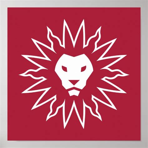 LMU Lions Logo Poster | Zazzle