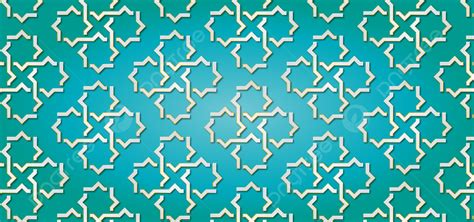 Islamic Geometric Pattern Blue Gradient Background, Islamic Pattern, Blue Gradient Background ...