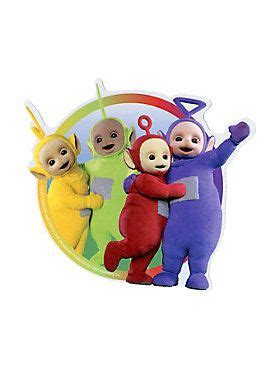 Die-cut sticker from Teletubbies featuring Tinky-Winky, Dipsy, Laa Laa and Po. Teletubbies Scary ...