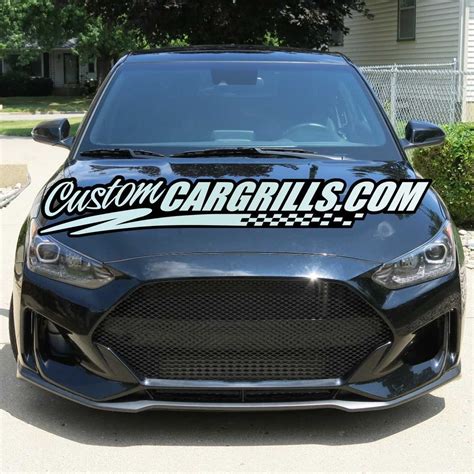 CUSTOM CAR GRILLES FRONT AND REAR MESH GRILL INSERTS | Hyundai N-cars ...