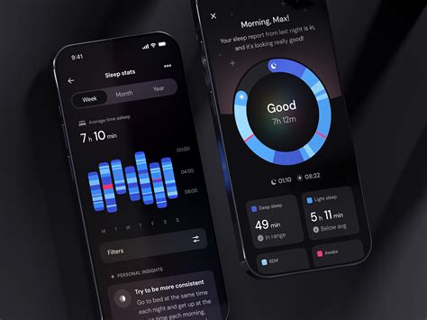 Sleep app by Max ⚡️ Osichka on Dribbble