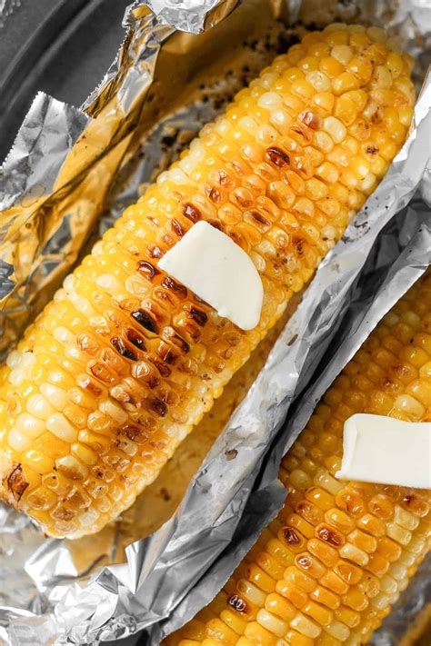 Oven-Roasted Corn on the Cob with Garlic Butter | aheadofthyme.com ...