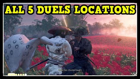 Ghost of Tsushima All 5 Duels Locations in the Open World for ...