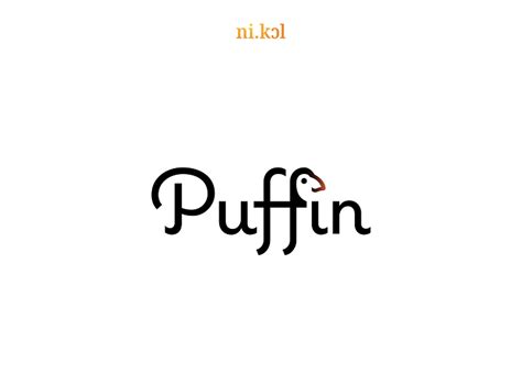 Logo Design | Puffin by ni.kol design on Dribbble