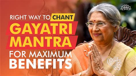 The Power and Benefits of Gayatri Mantra | Dr. Hansaji Yogendra - YouTube