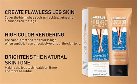 Amazon.com : Leg Makeup Waterproof No Transfer, Leg Vein Cover up Makeup for Varicose Veins ...