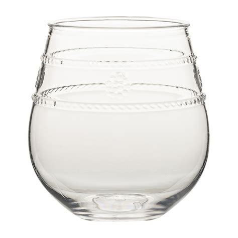 Isabella Acrylic Stemless Wine Glass - Cornelia Park