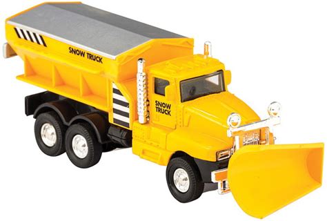 Die Cast Snow Plow Truck. - Toy Sense