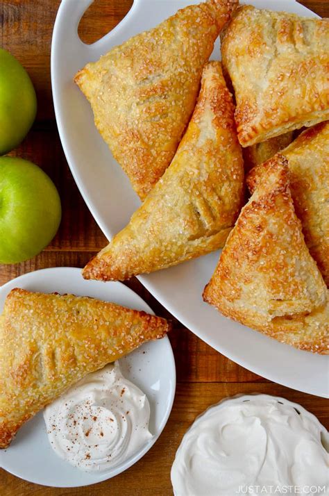 Easy Apple Turnovers - Just a Taste