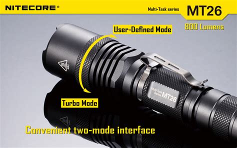 Review of the NITECORE Flashlights Multi Task Series | Personal ...