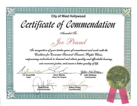 morzespokoju: commendation certificate wording