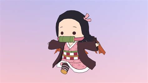 Chibi Nezuko Anime Nezuko Chibi Wallpapers Wallpaper Cave Chibi ...