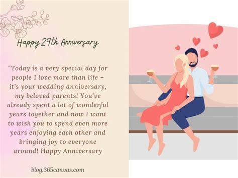 32+ Sweetest 29th Year Wedding Anniversary Quotes, Wishes